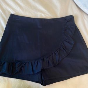 Navy skort